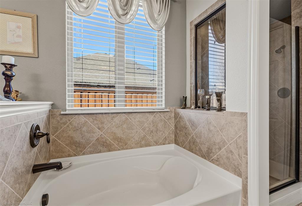 766 Sycamore Trail Forney, TX 75126 - Photo 19 of 37 a bathroom with a bathtub