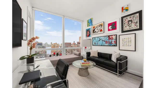 a room with storage and utility