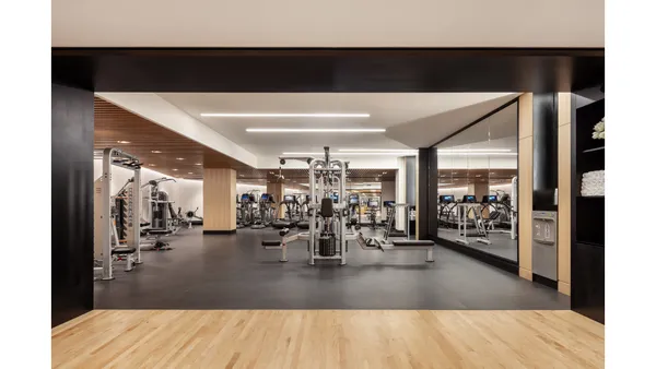 a view of a living room and balcony