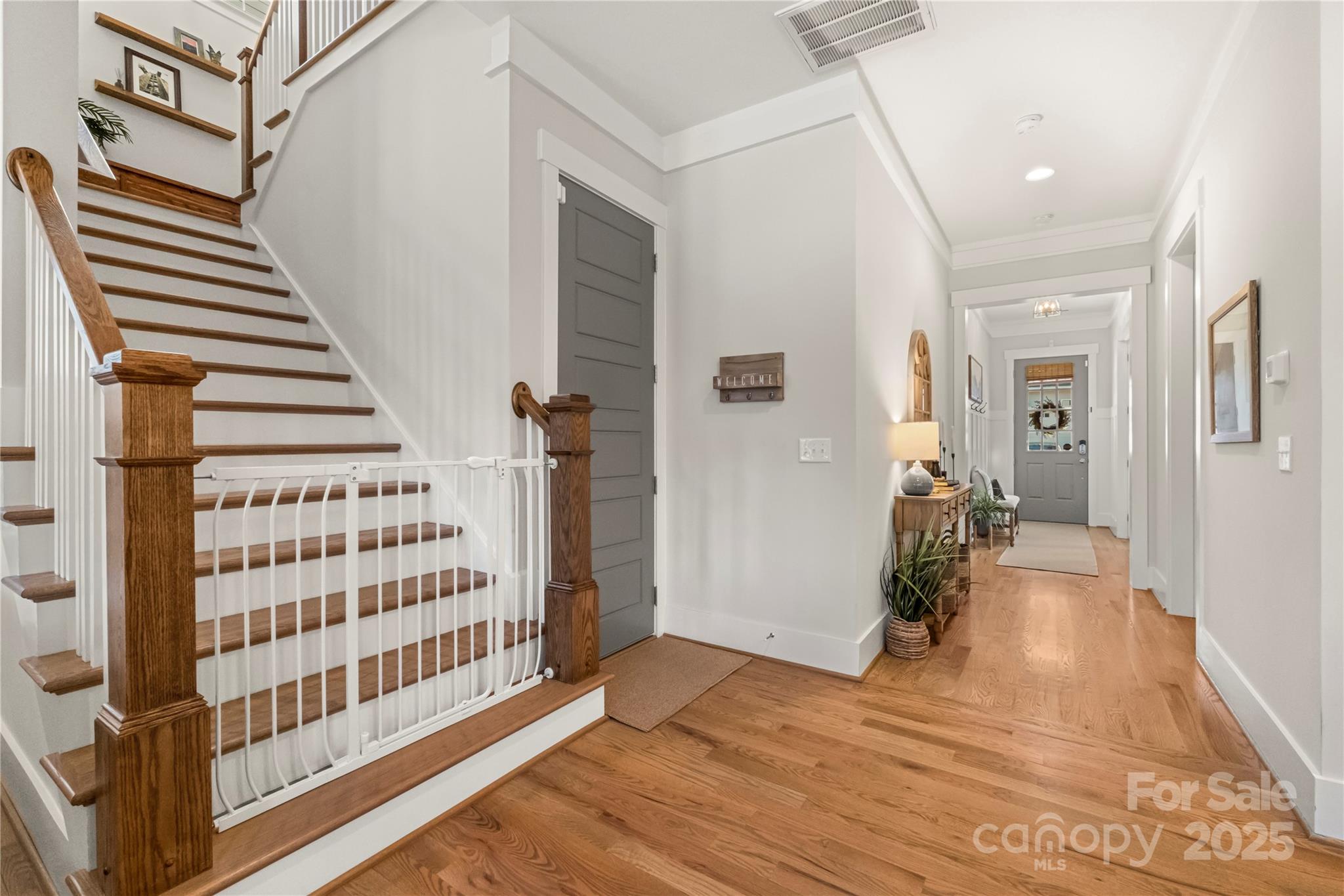 907 Millbrook Road Charlotte, NC 28211 - Photo 22 of 46 a view of entryway with wooden floor