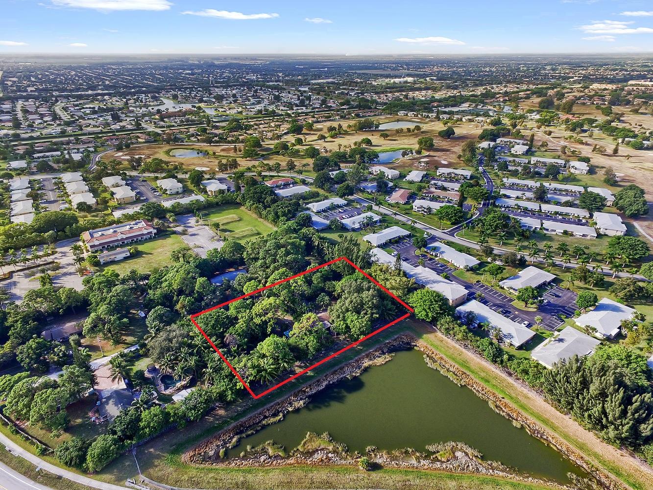 5647 Sims Road Delray Beach, FL 33484 - Photo 32 of 33 Aerial 1