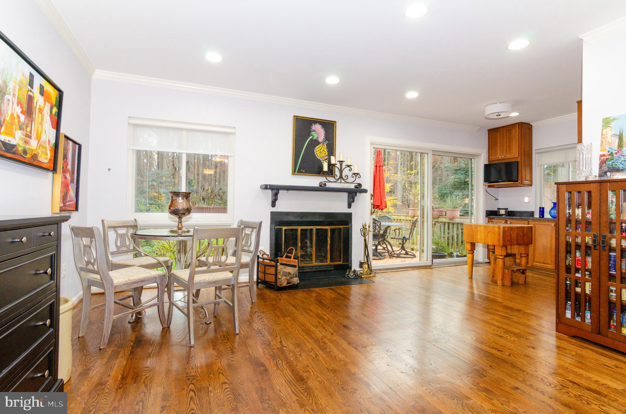 2310 Millennium Lane Reston, VA 20191 - Photo 3 of 39 wood burning fireplace /oak floors