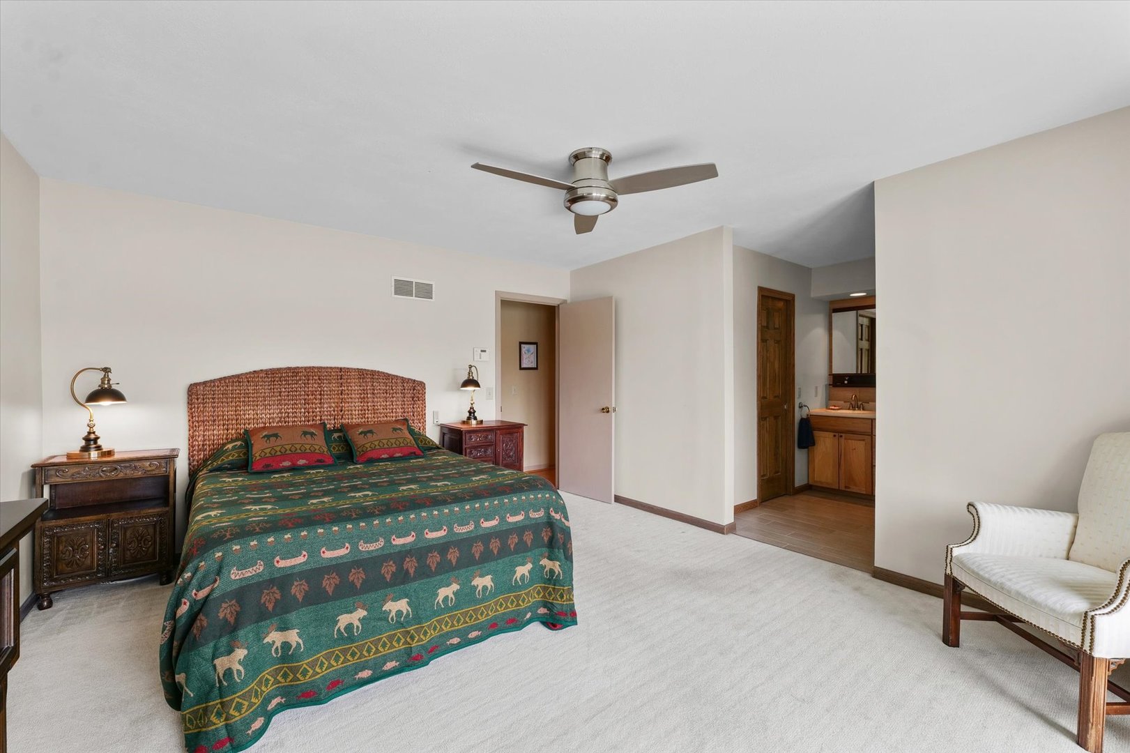 1850 Maynard Drive Champaign, IL 61822 - Photo 20 of 61 a bedroom with a bed and a couch