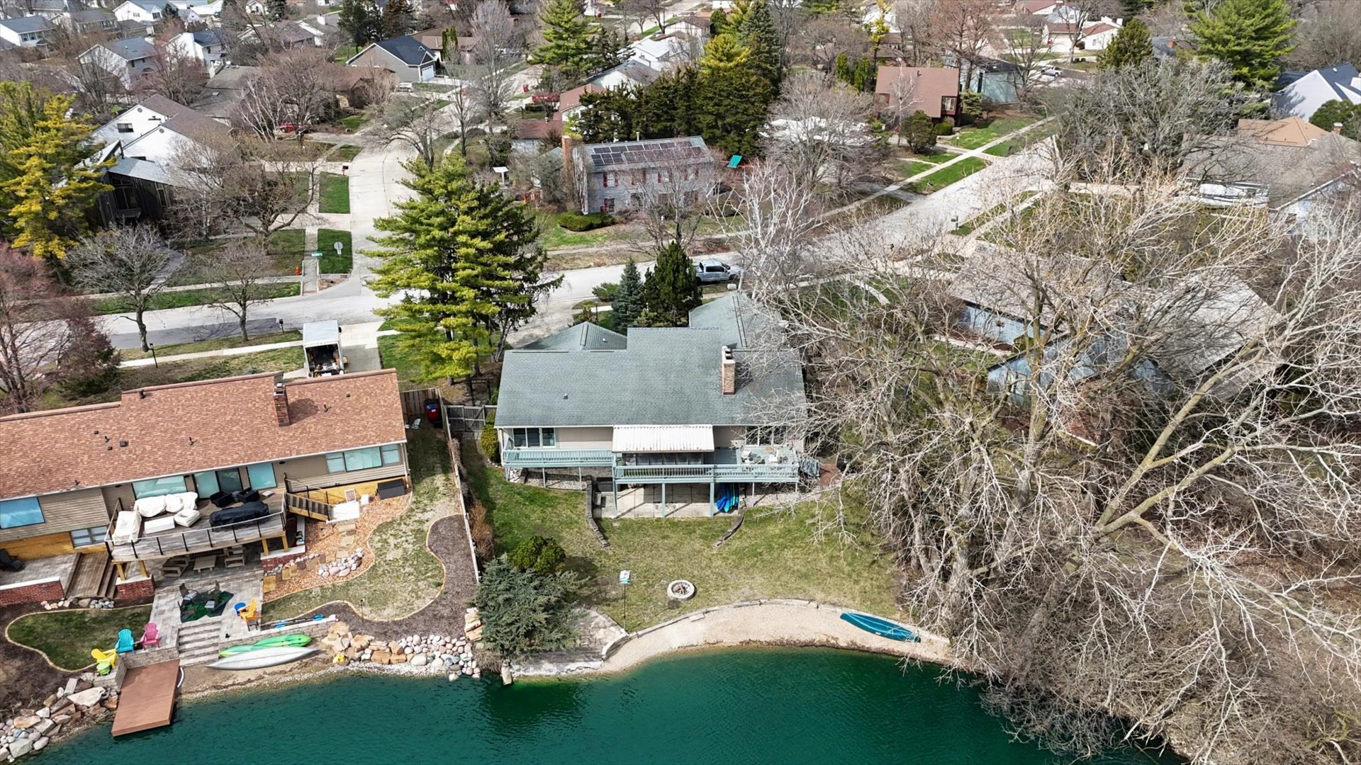 1850 Maynard Drive Champaign, IL 61822 - Photo 41 of 61 an aerial view of a house with garden space and street view