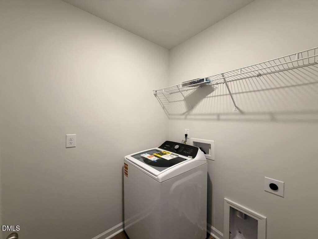 5024 Reader Way Durham, NC 27703 - Photo 15 of 26 a utility room with dryer and washer