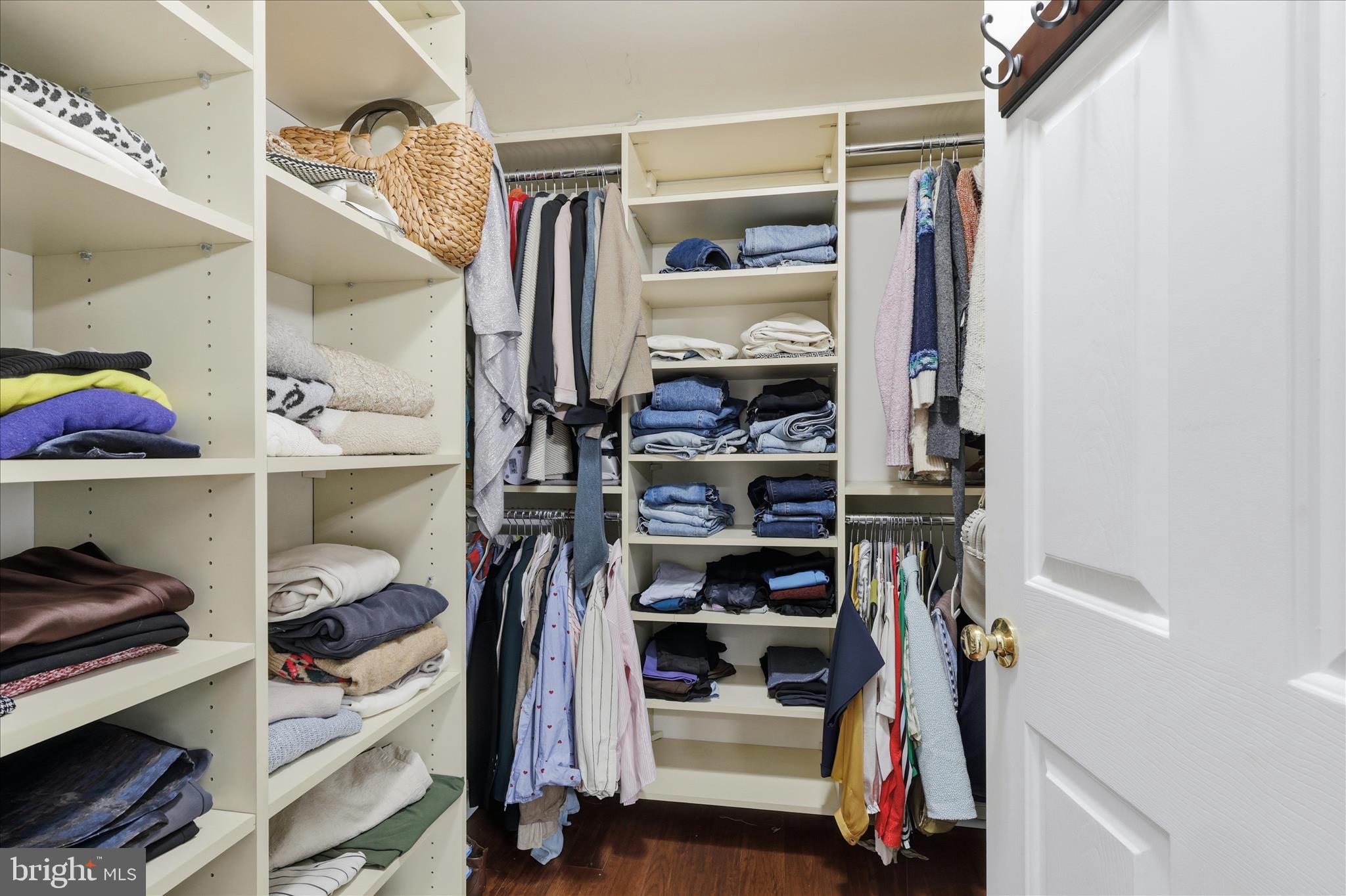 6711 Selbourne Lane Gainesville, VA 20155 - Photo 30 of 55 a view of walk in closet with clothes and shoes