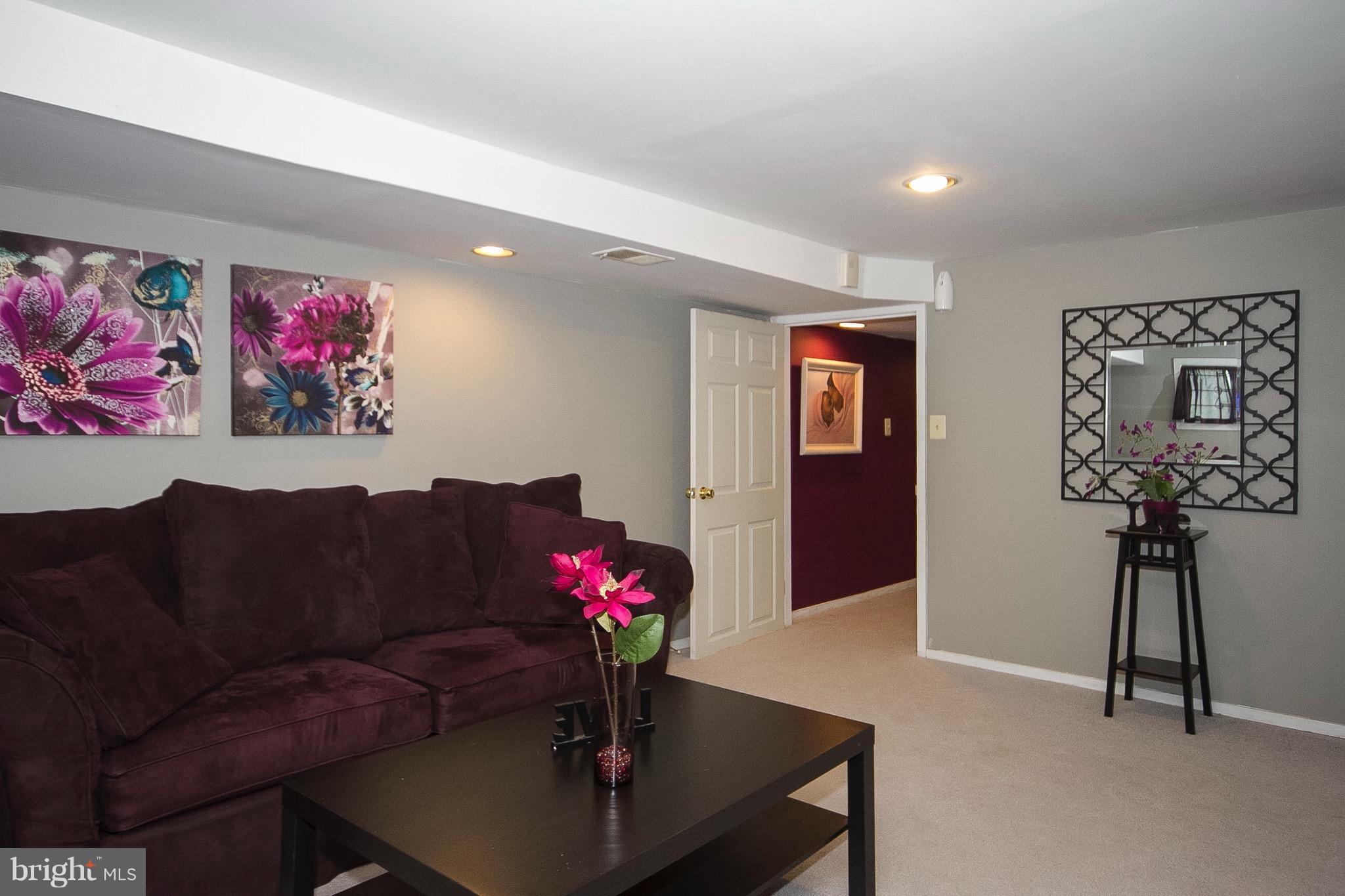 3631 Eitemiller Road Baltimore, MD 21244 - Photo 22 of 27 a living room with furniture flowers and a window