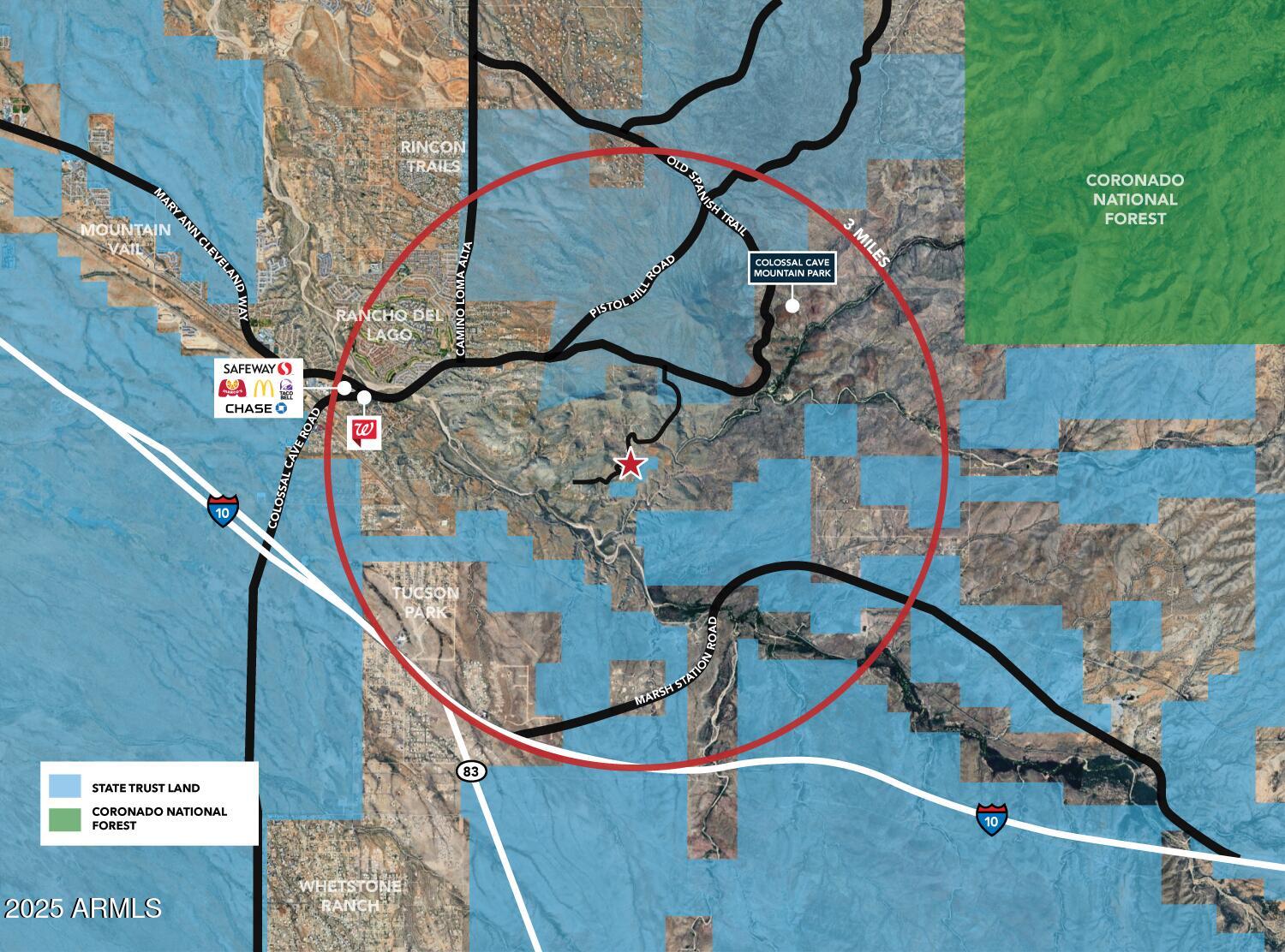 4-acres East Colossal Cave Road Vail, AZ 85641 - Photo 2 of 17