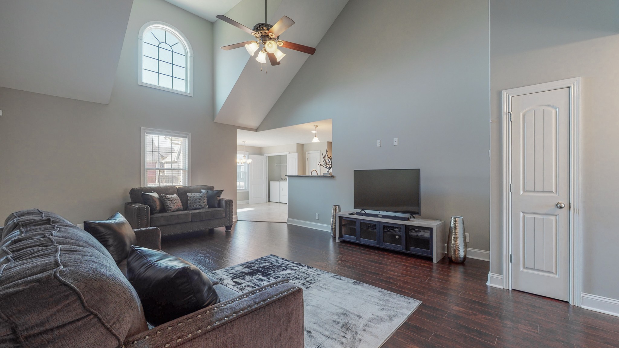 3788 Suiter Road Clarksville, TN 37040 - Photo 5 of 35 a living room with furniture and a flat screen tv