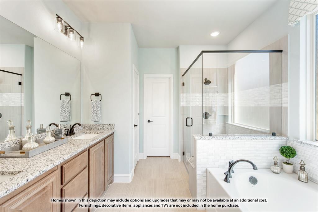 1106 Cardinal Drive Midlothian, TX 76065 - Photo 21 of 36 a bathroom with a tub sink and mirror