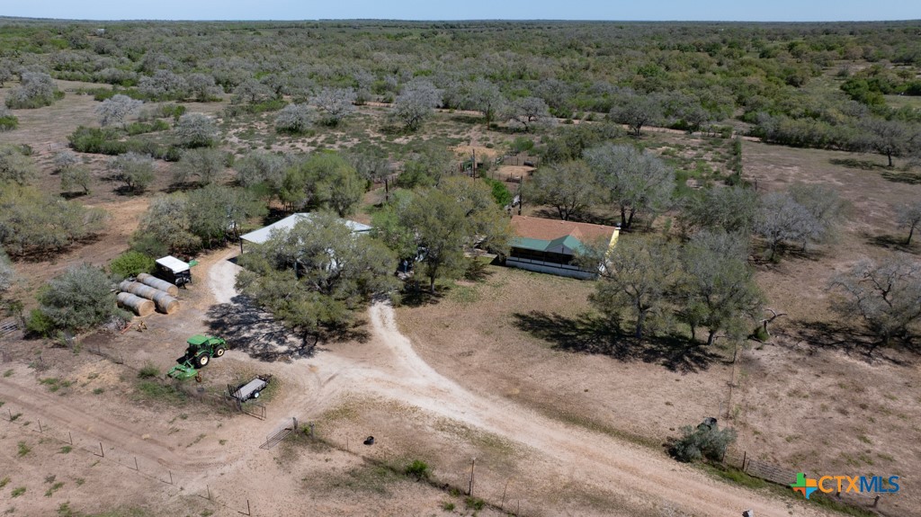 2632 Slickfield Road Yorktown, TX 78164 - Photo 33 of 33 Aerial View