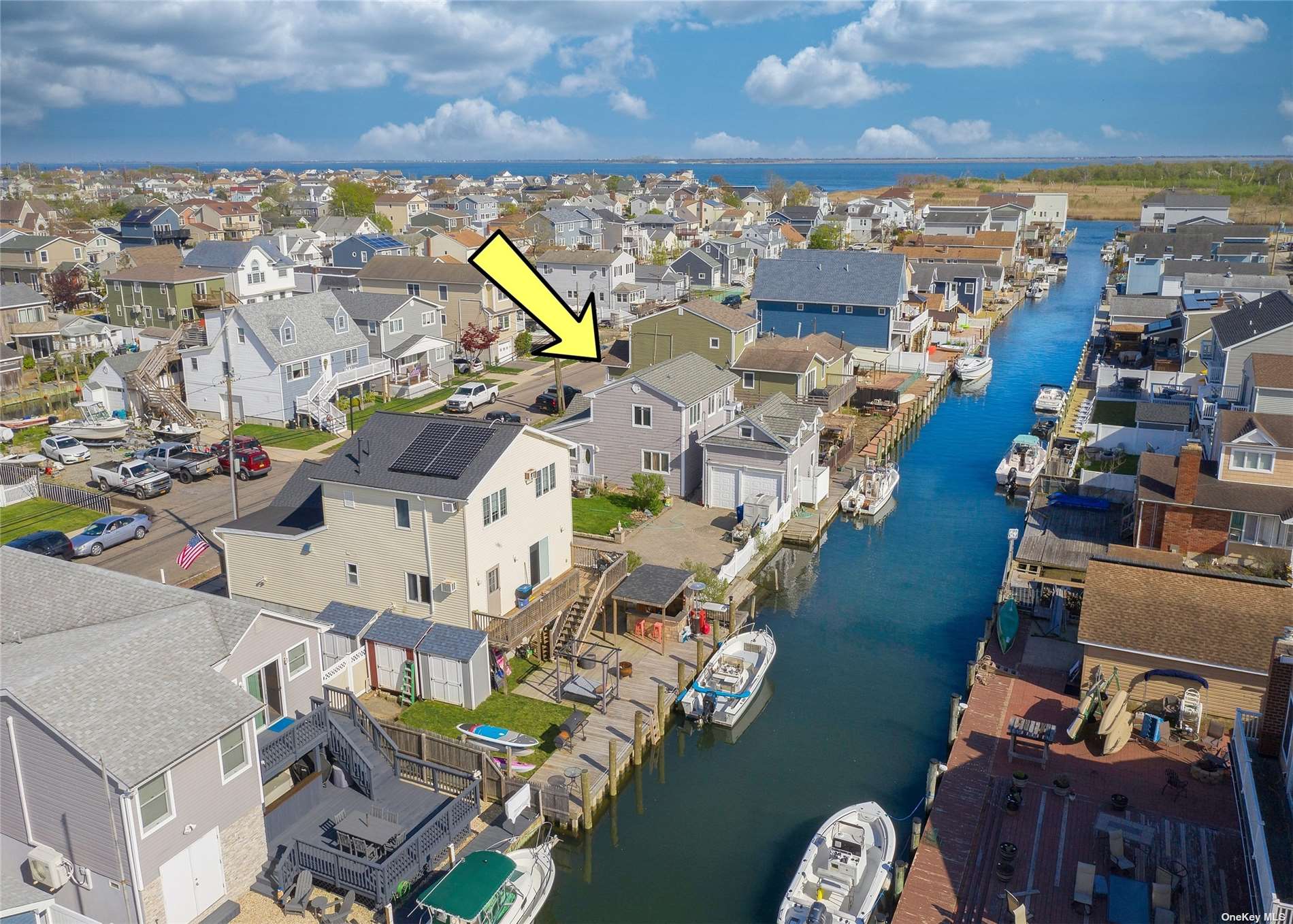 803 South 7th Street Lindenhurst, NY 11757 - Photo 1 of 1 a view of a city with an ocean