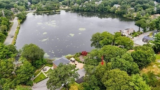15 Shore Road Saugus, MA 01906 - Photo 12 of 15 an aerial view of a houses with a lake view