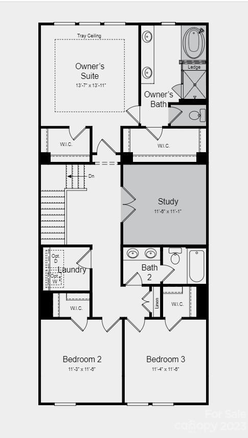 8958 Morning Mist Road Harrisburg, NC 28215 - Photo 4 of 28 a picture of a book shelf