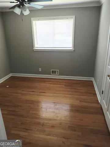 wooden floor in an empty room
