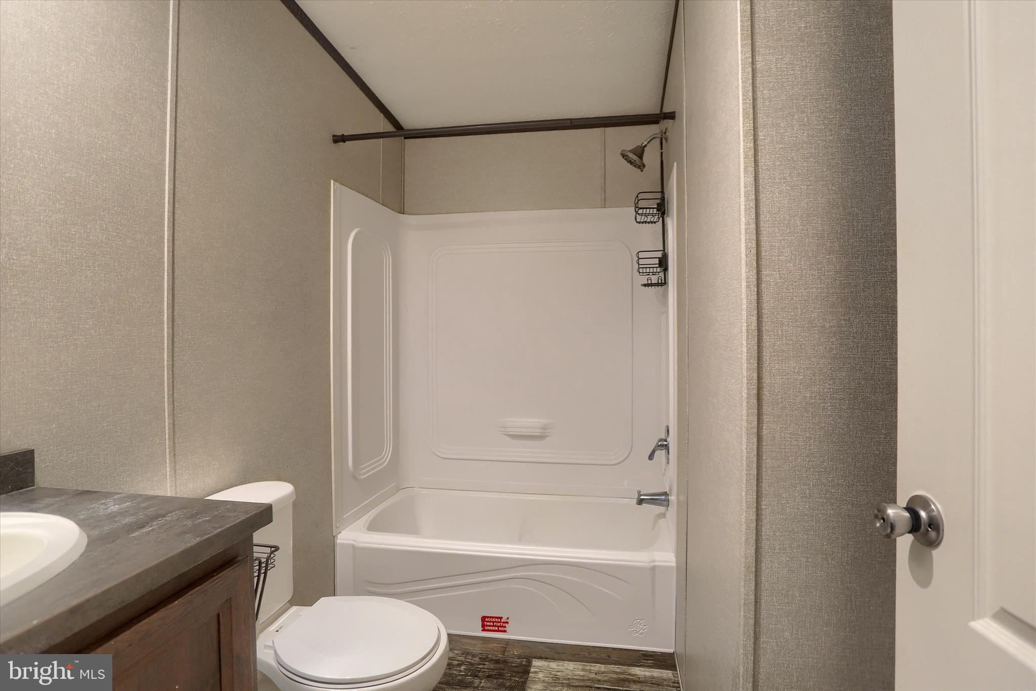 1148 Moulstown Road North Hanover, PA 17331 - Photo 15 of 29 a bathroom with a granite countertop bathtub shower sink vanity and toilet