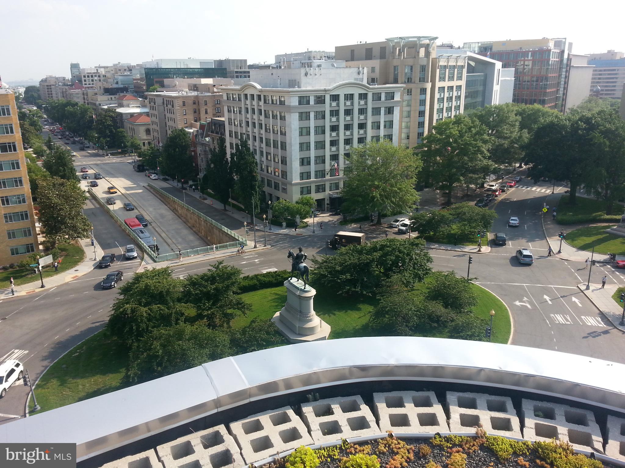 1 Scott Circle Northwest, Unit 203 Washington, DC 20036 - Photo 16 of 17 a view of a city that has tall buildings