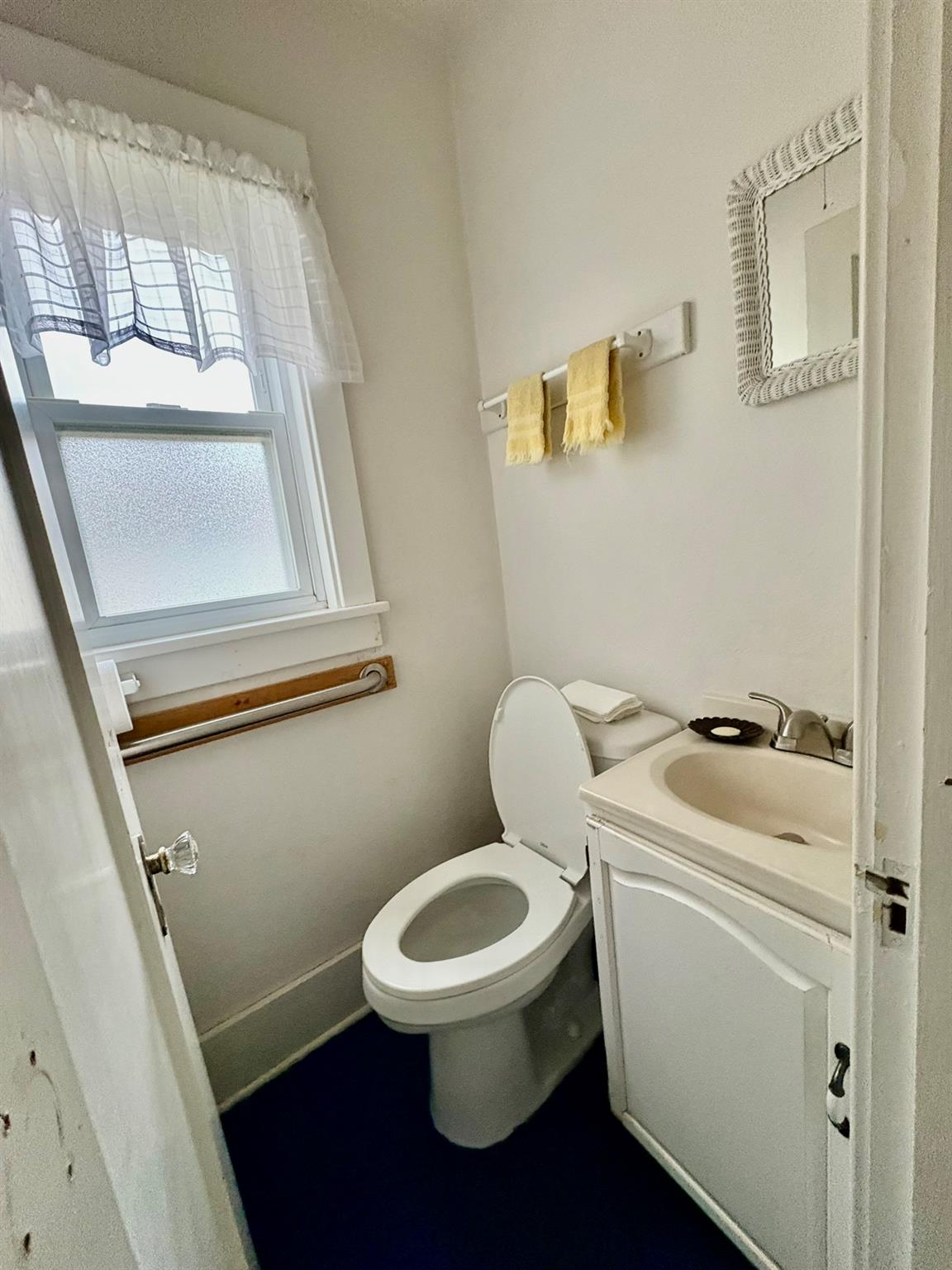 123 Rockland Road Roscoe, NY 12776 - Photo 16 of 31 Half bath featuring toilet and vanity