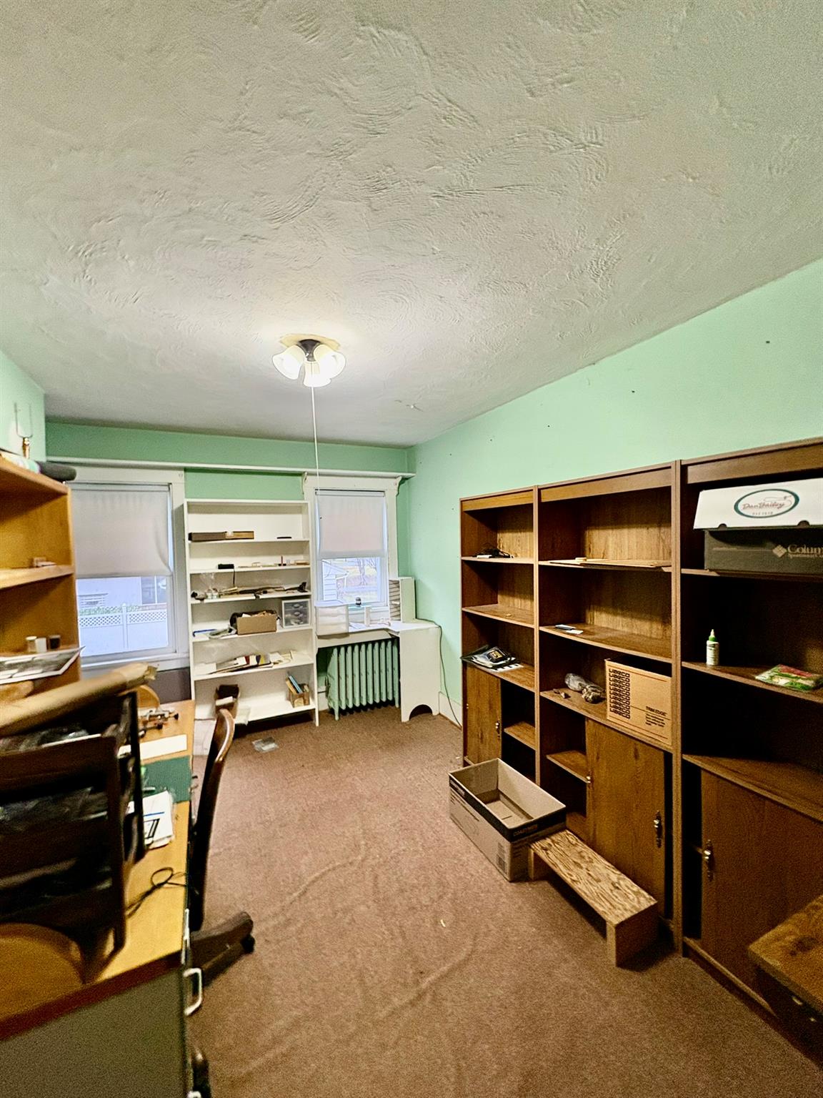 123 Rockland Road Roscoe, NY 12776 - Photo 24 of 31 Office with a textured ceiling and carpet