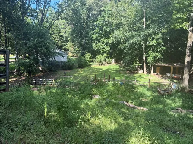 a view of outdoor space and yard
