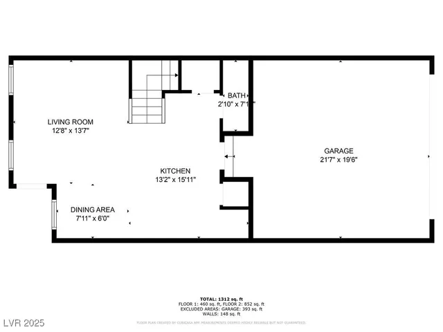 $1,850 | 6184 Hibiscus Gdn Street, North Las Vegas, NV 89081