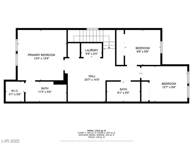 $1,850 | 6184 Hibiscus Gdn Street, North Las Vegas, NV 89081