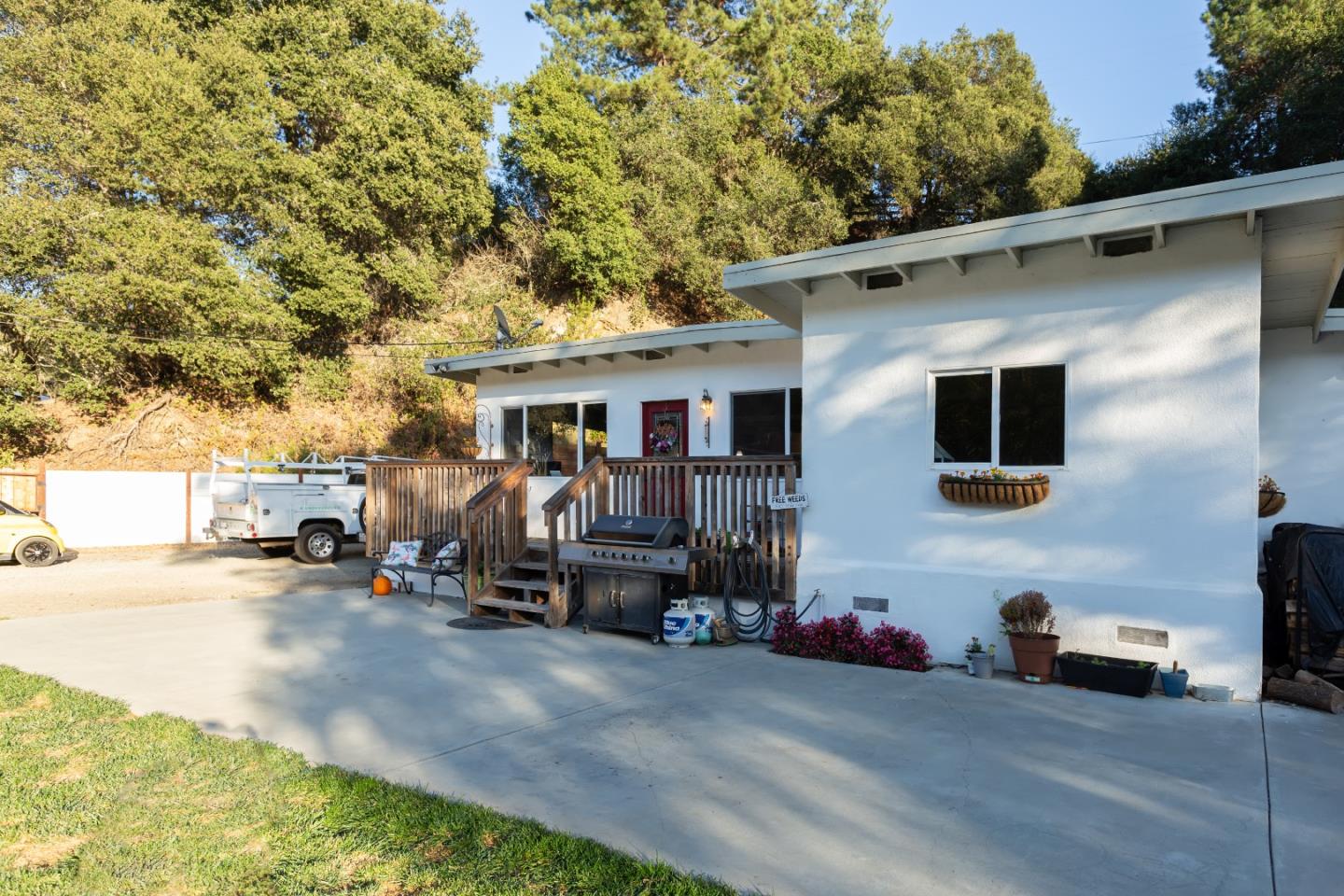 100 Smith Road Watsonville, CA 95076 - Photo 1 of 25 a view of a house with a patio