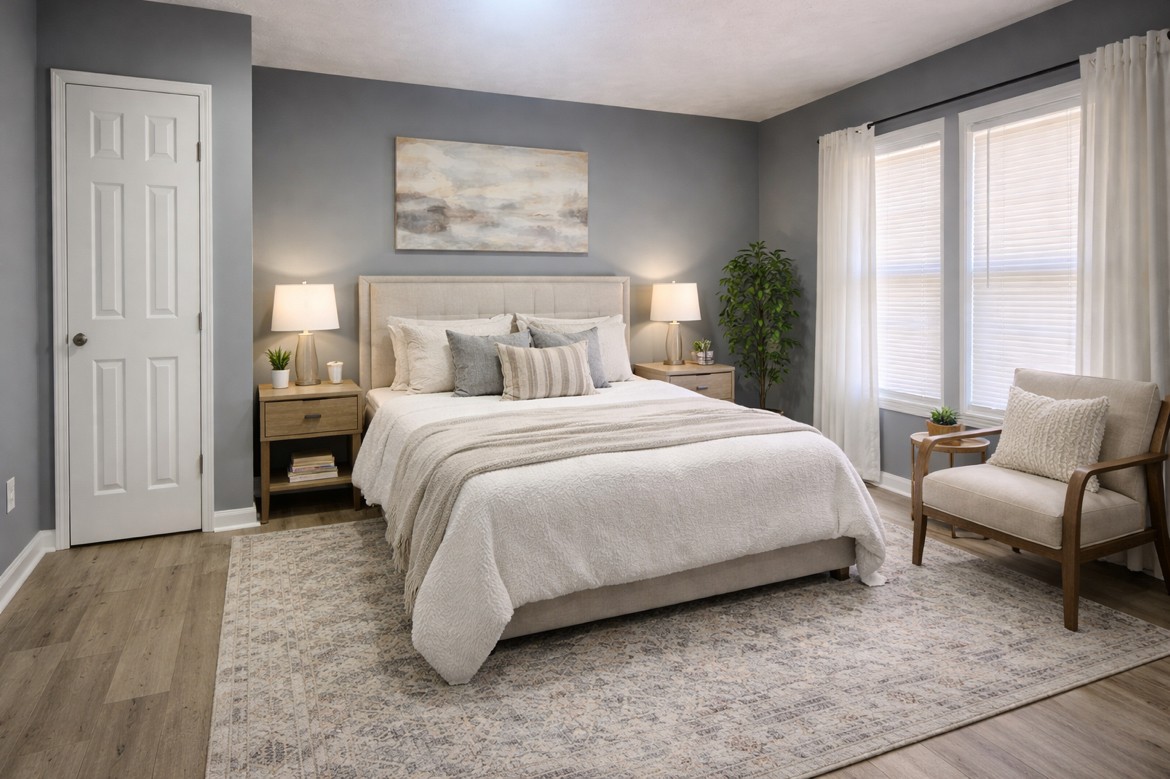 110 Demase Street Portland, TN 37148 - Photo 9 of 13 a bedroom with a bed and a couch