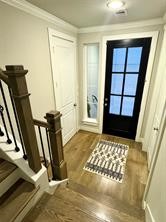 1315 West 24th Street, Unit B Houston, TX 77008 - Photo 3 of 26 a view of an entryway with a door