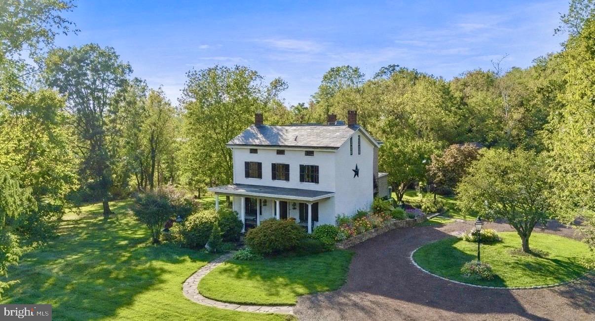 3307 Windy Bush Road New Hope, PA 18938 - Photo 3 of 58 a aerial view of a house