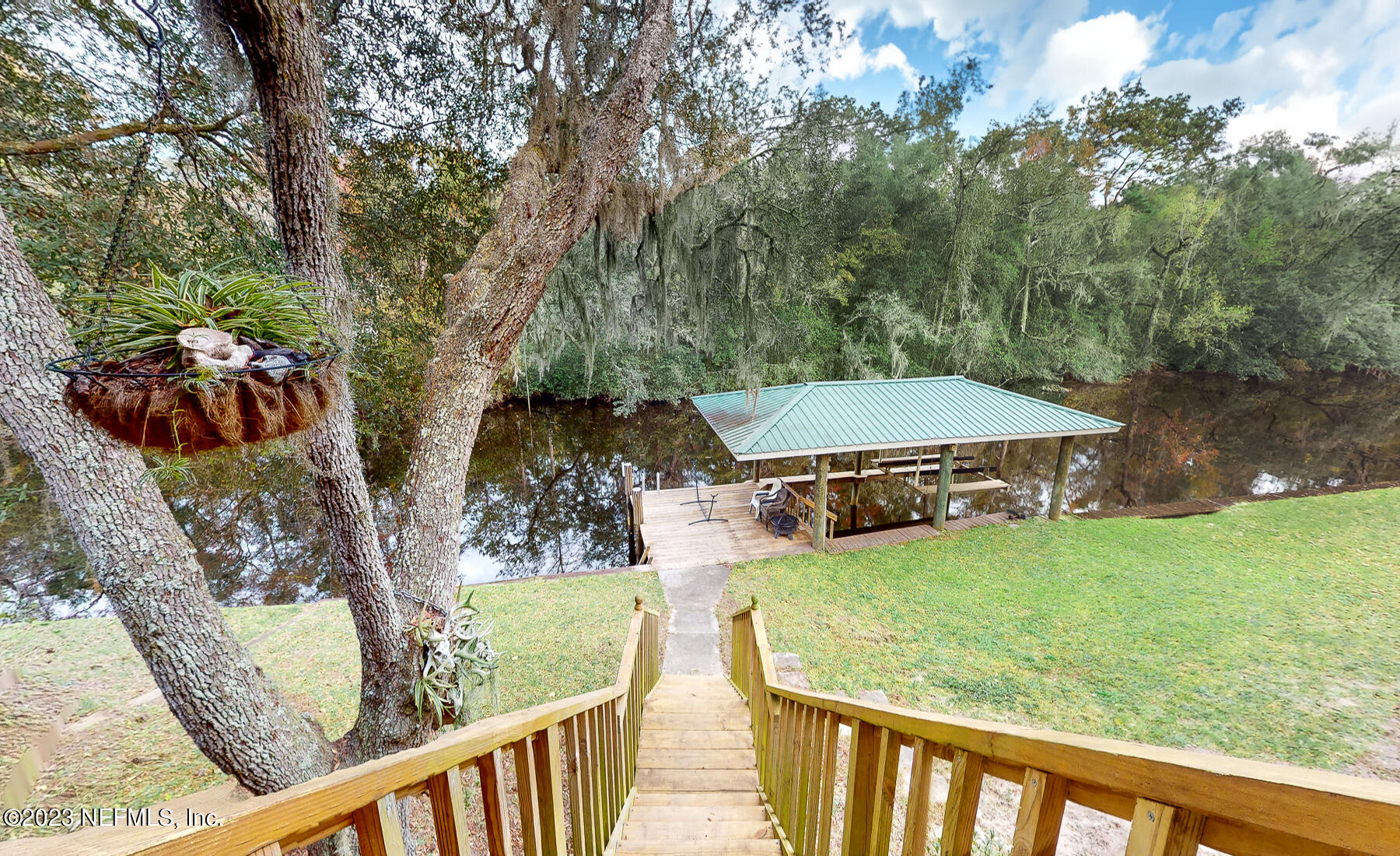 4380 Banks Road Middleburg, FL 32068 - Photo 46 of 51 Stair To Dock