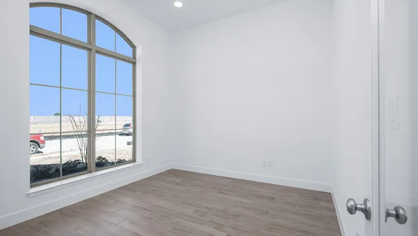 wooden floor in an empty room