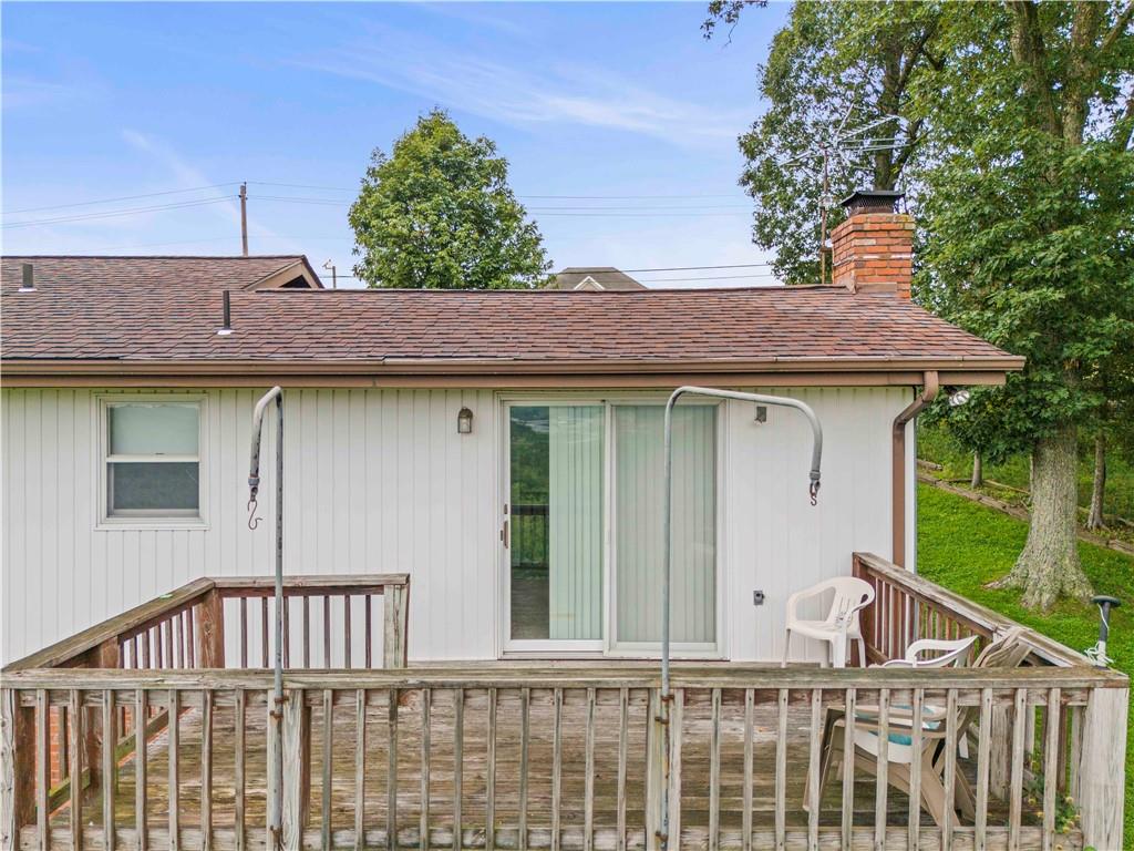 851 Mounts Road Washington, PA 15301 - Photo 25 of 28 a view of a house with a roof deck