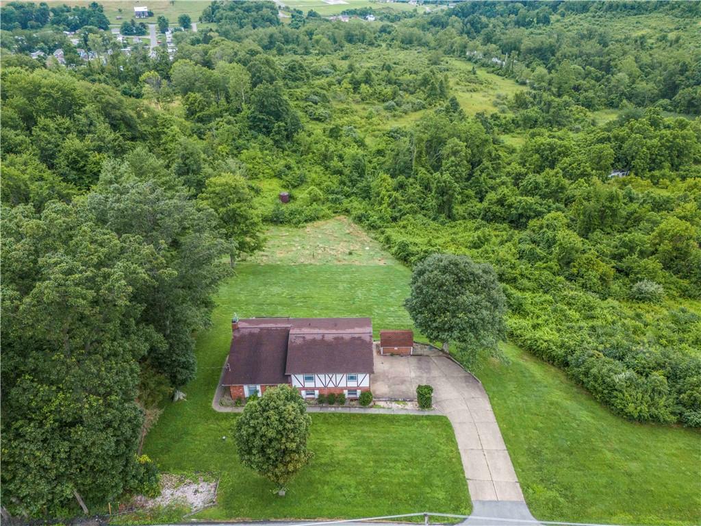 851 Mounts Road Washington, PA 15301 - Photo 3 of 28 an aerial view of a house with a yard