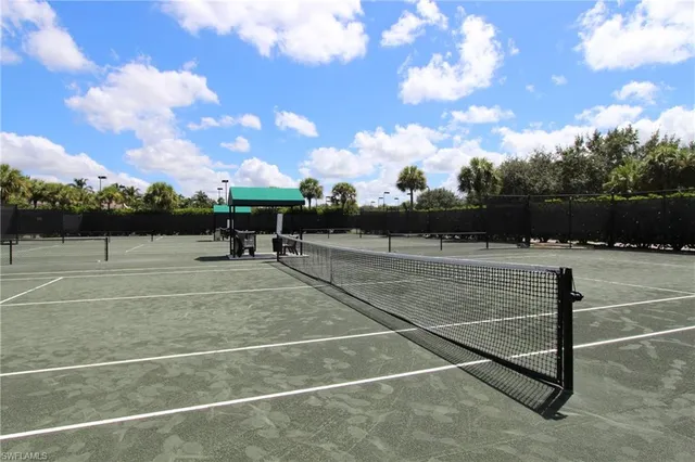 a view of tennis court