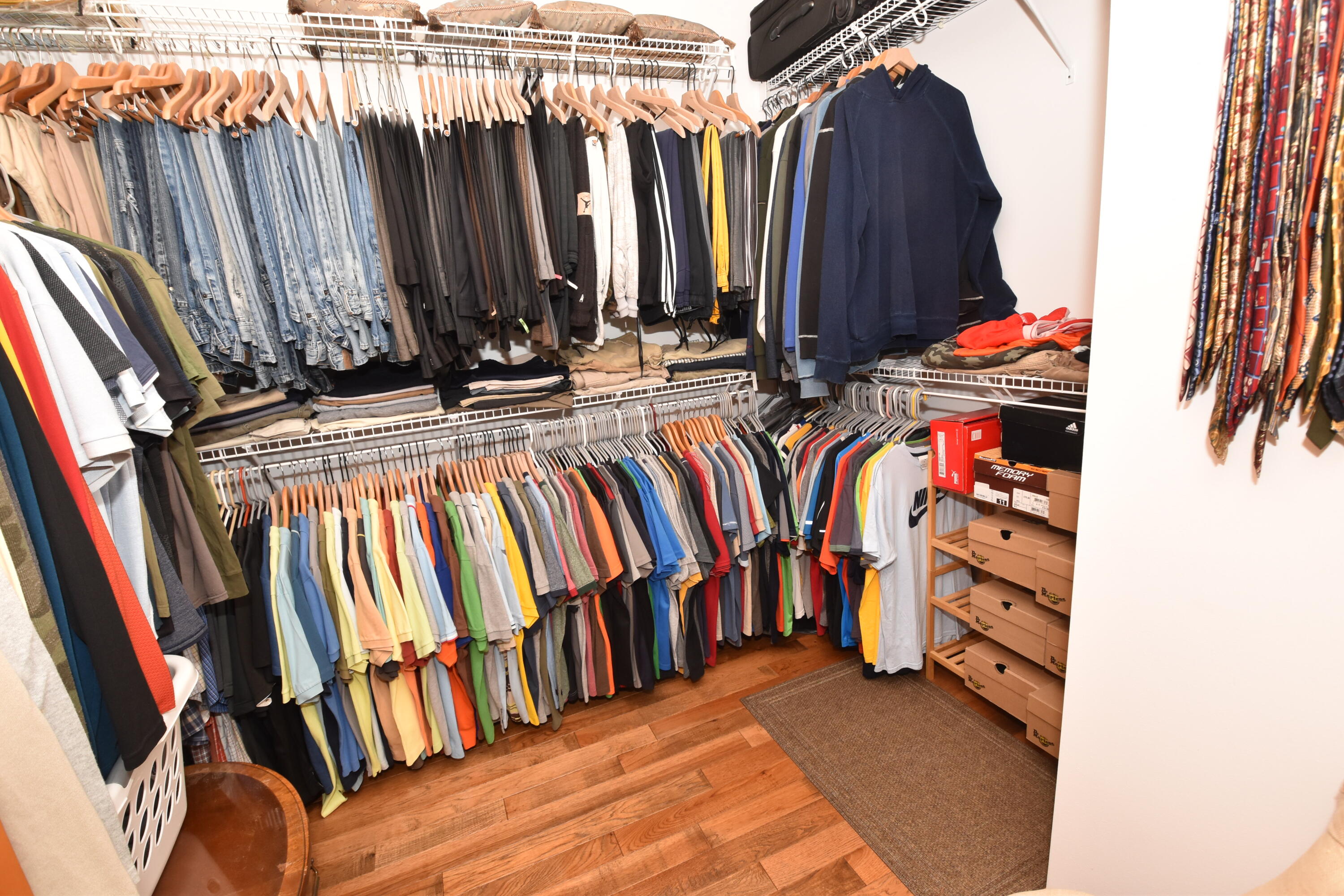 3326 Emmertsen Road Caledonia, WI 53406 - Photo 23 of 54 Master closet