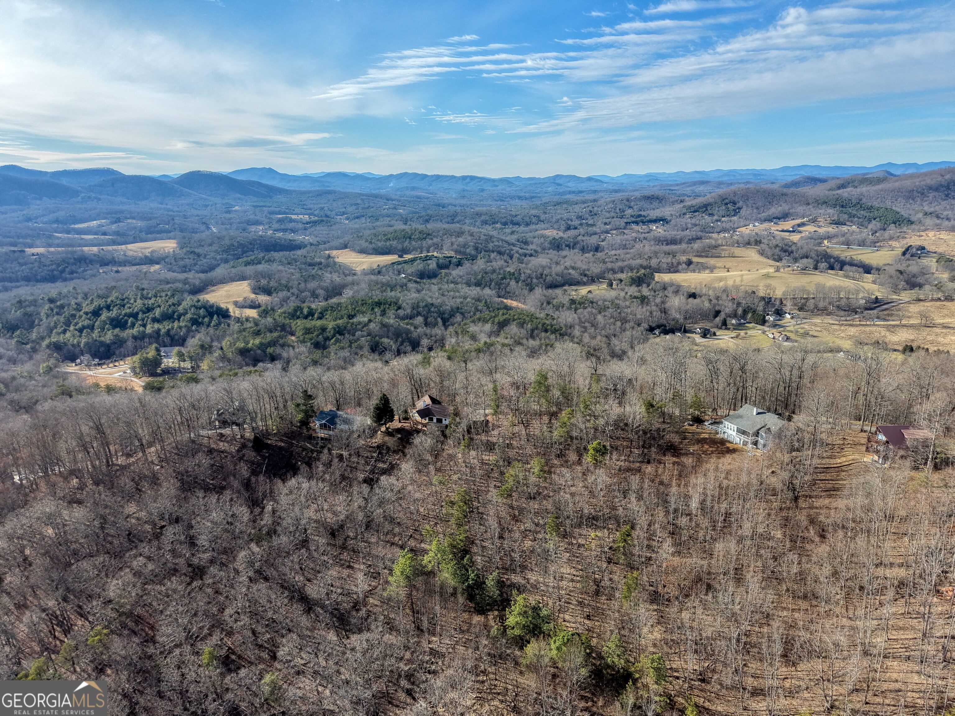 Lot 5 Harris Ridge Young Harris, GA 30582 - Photo 9 of 15 a view of city and mountain