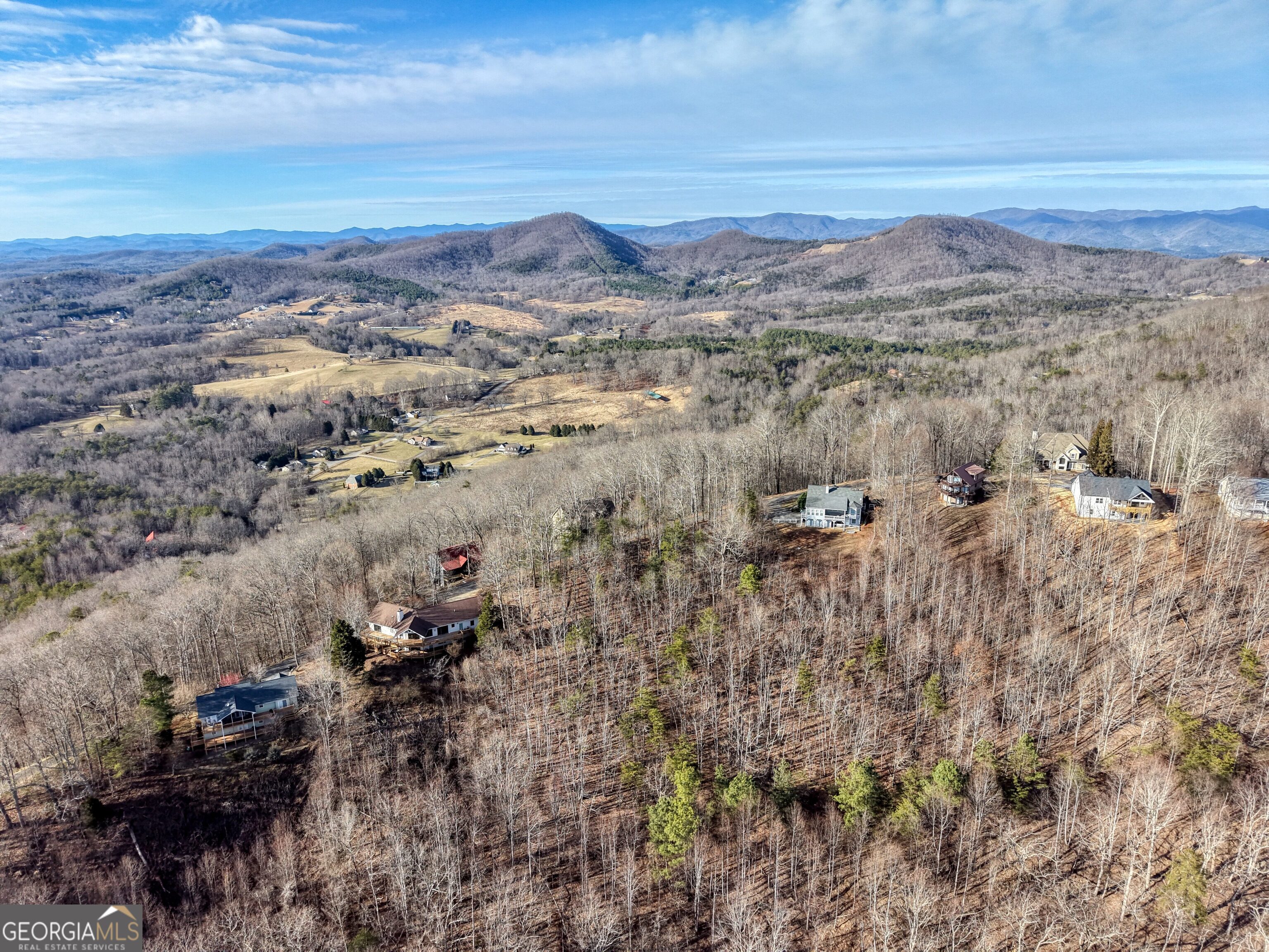 Lot 5 Harris Ridge Young Harris, GA 30582 - Photo 10 of 15 a view of a city with mountains in the background