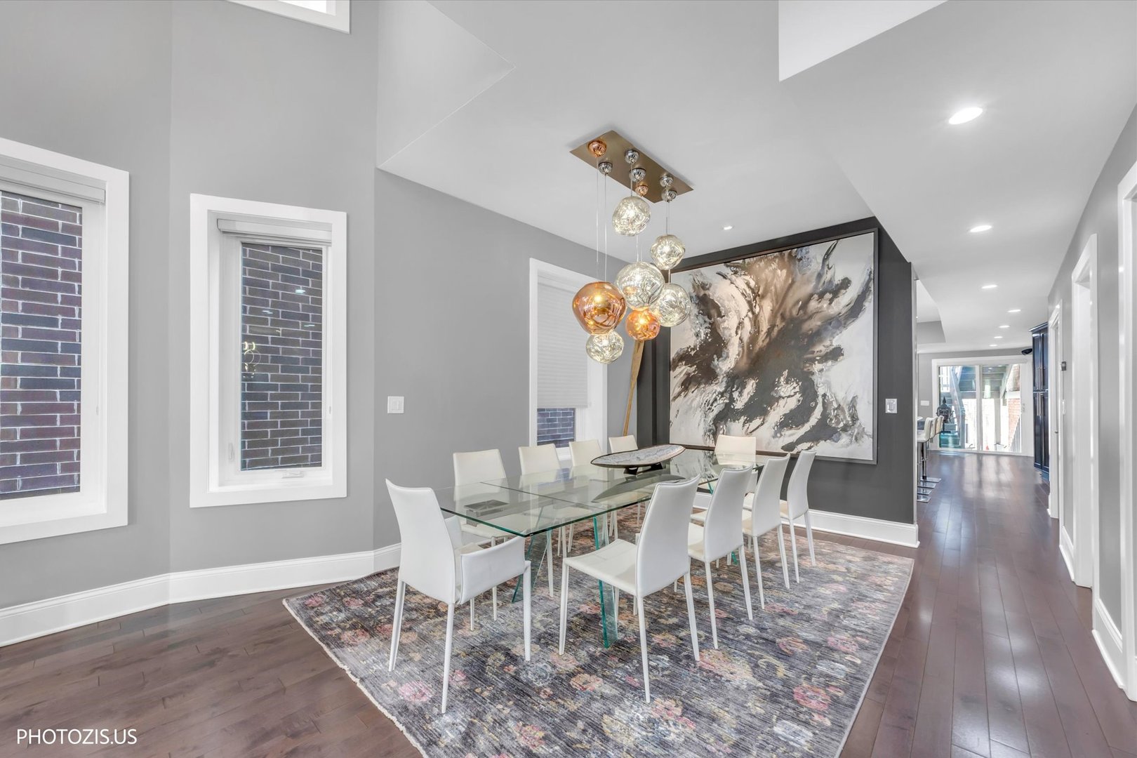 461 West Melrose Street Chicago, IL 60657 - Photo 13 of 83 a view of a dining room with furniture window and wooden floor