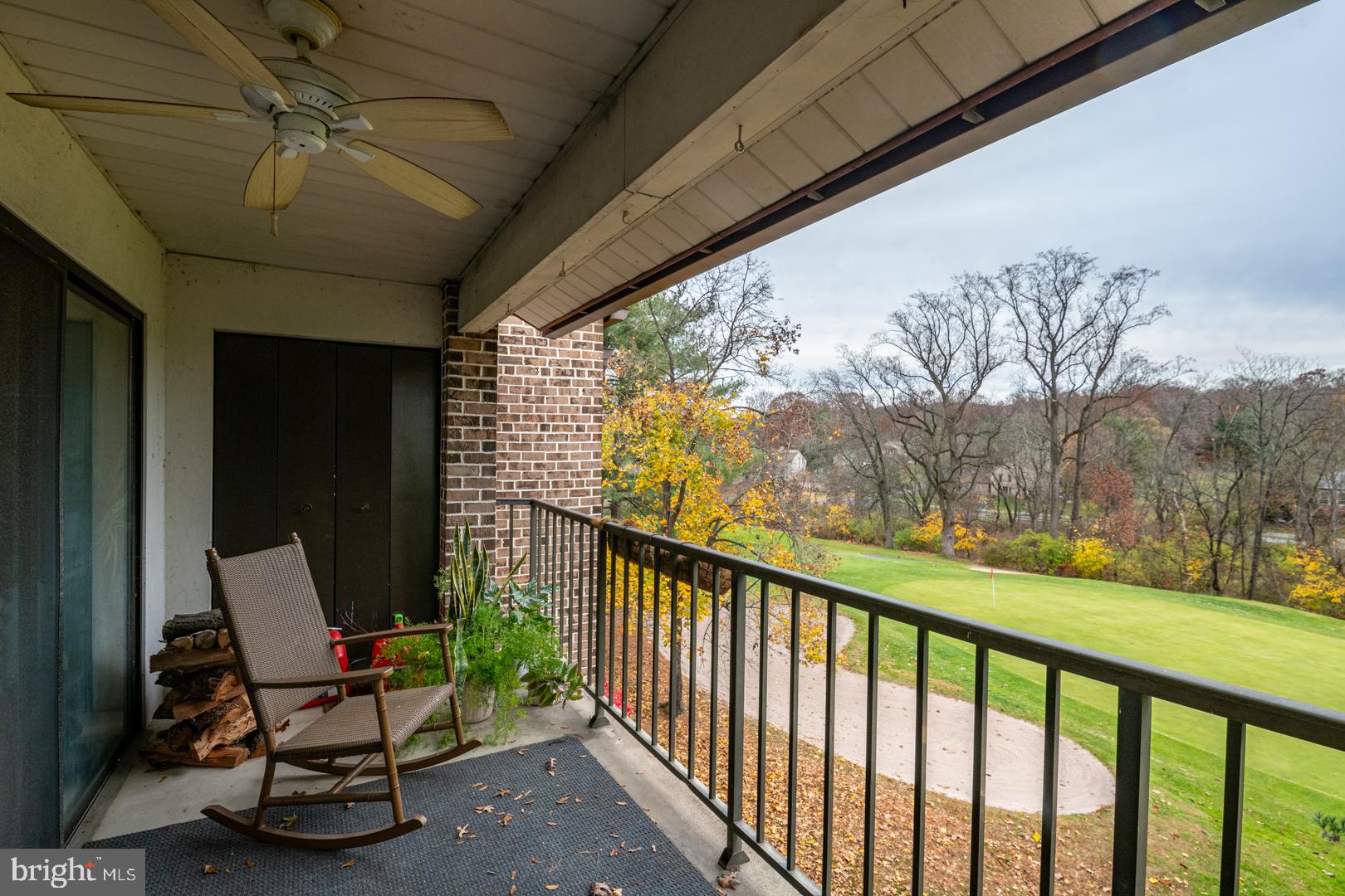 16B Fairway Road Reading, PA 19607 - Photo 13 of 14 a view of a chair in a balcony