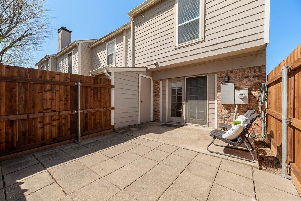 190 Merlin Way Euless, TX 76039 - Photo 18 of 39 The patio also has an attached storage closet