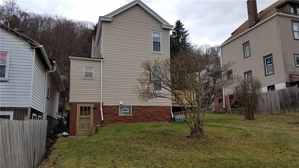 13 Spring Street Etna, PA 15223 - Photo 16 of 25 back yard with entrance to home in rear