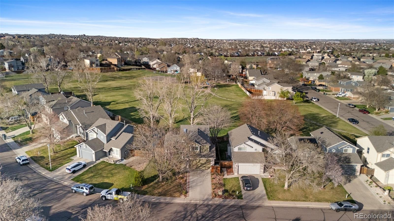 12734 Eudora Drive Thornton, CO 80241 - Photo 43 of 49 an aerial view of residential houses with outdoor space