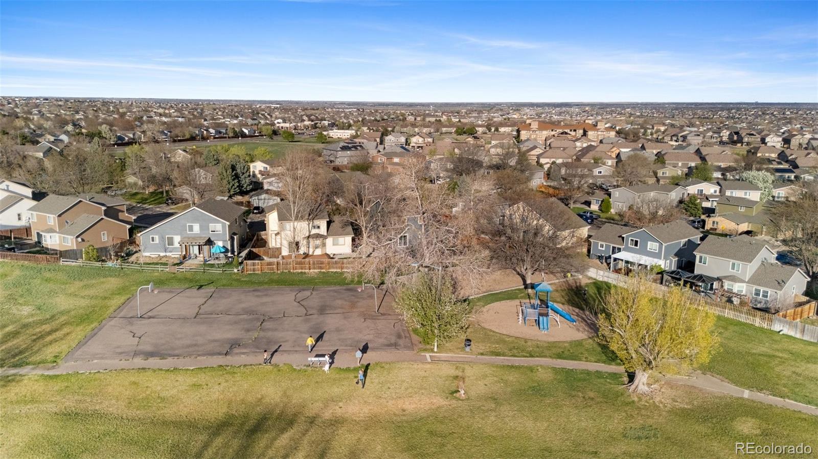 12734 Eudora Drive Thornton, CO 80241 - Photo 45 of 49 an aerial view of residential houses with outdoor space