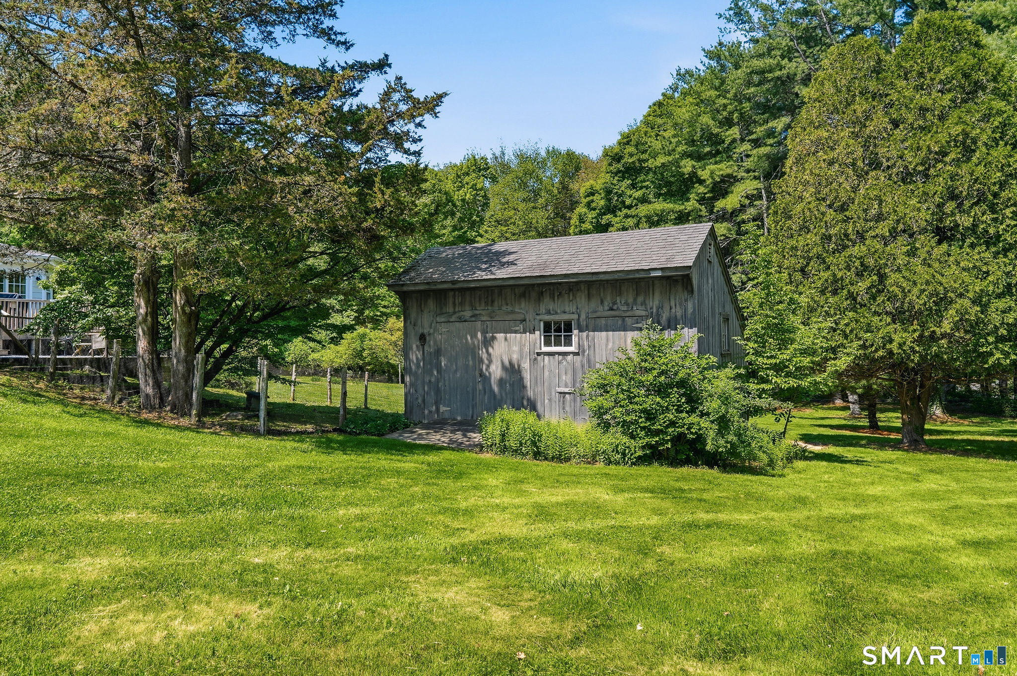 118 Bill Hill Road Lyme, CT 06371 - Photo 30 of 38 A wee barn. Perfect for gardeners.