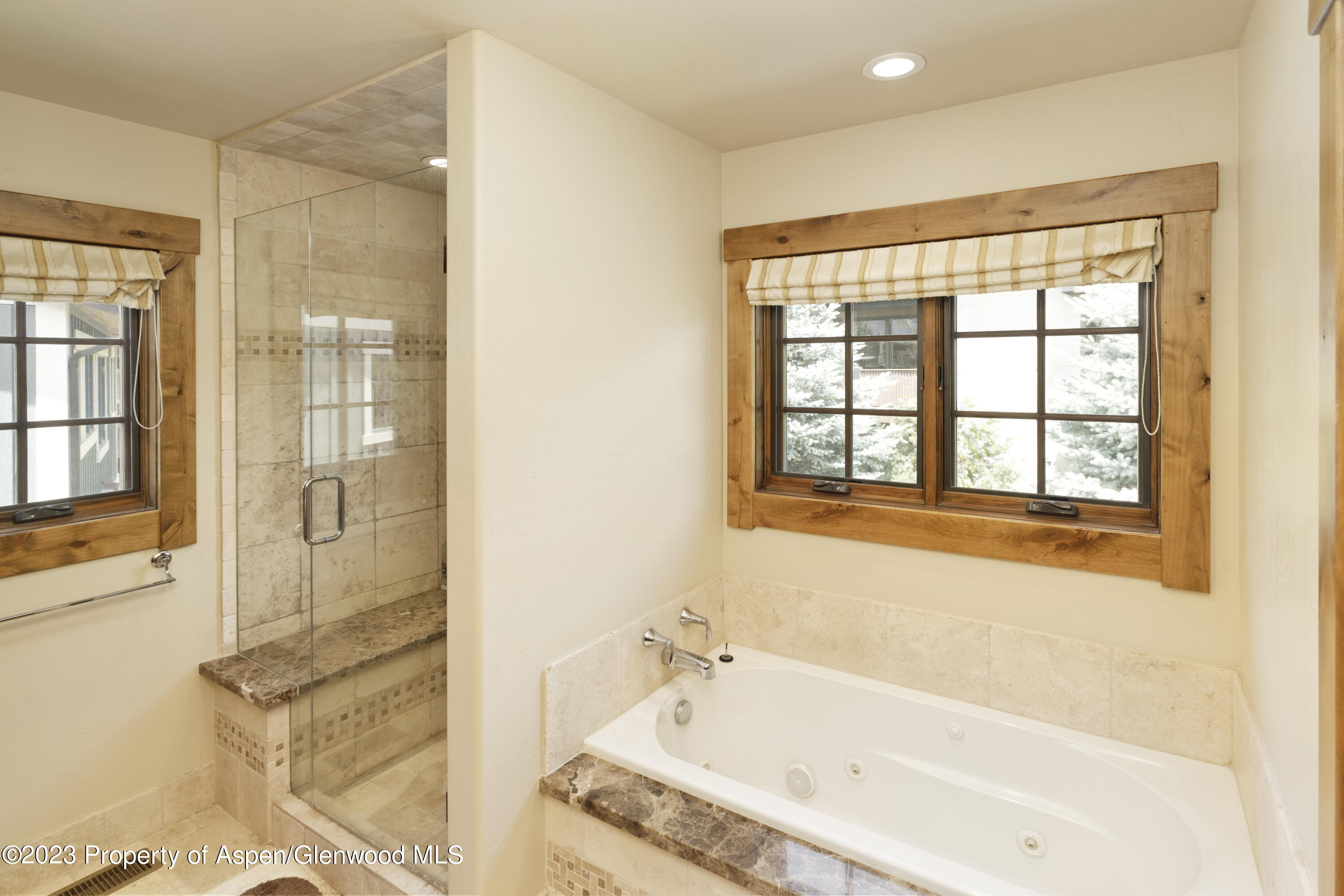 141 Juniper Trail Carbondale, CO 81623 - Photo 10 of 21 a bathroom with a bathtub and a shower