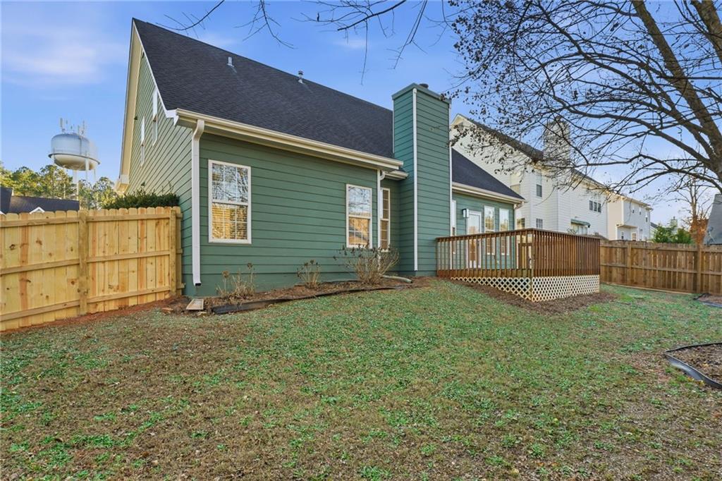 205 Towne Ridge Drive Woodstock, GA 30188 - Photo 53 of 56 a view of backyard of house