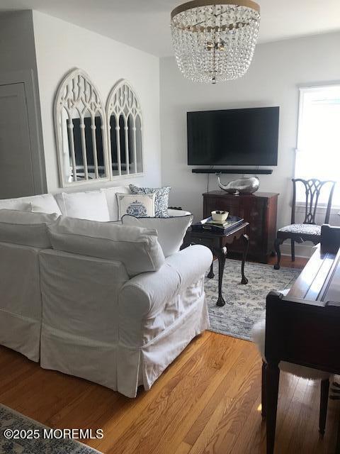 508 Passaic Avenue Spring Lake, NJ 07762 - Photo 4 of 18 a living room with furniture and a flat screen tv