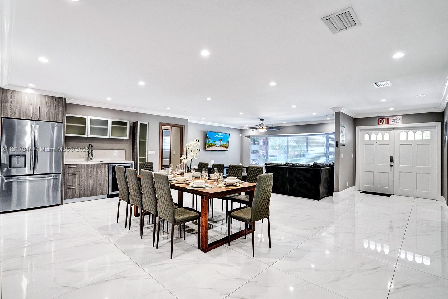 1301 Rodman Street Hollywood, FL 33019 - Photo 24 of 48 a view of a dining room with furniture