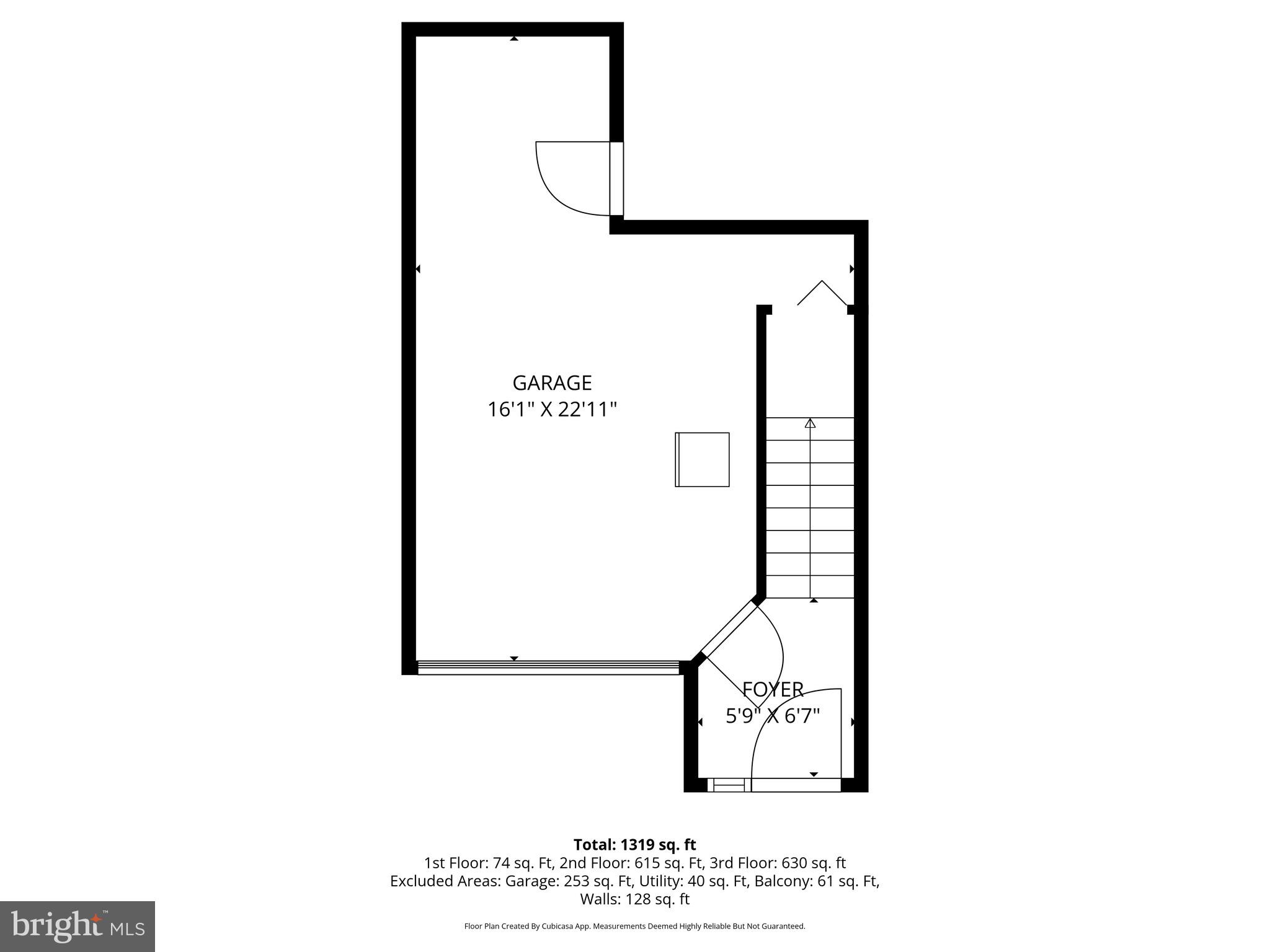 11129 Halterpath Trail Manassas, VA 20109 - Photo 25 of 28 Entry Level Floor Plan